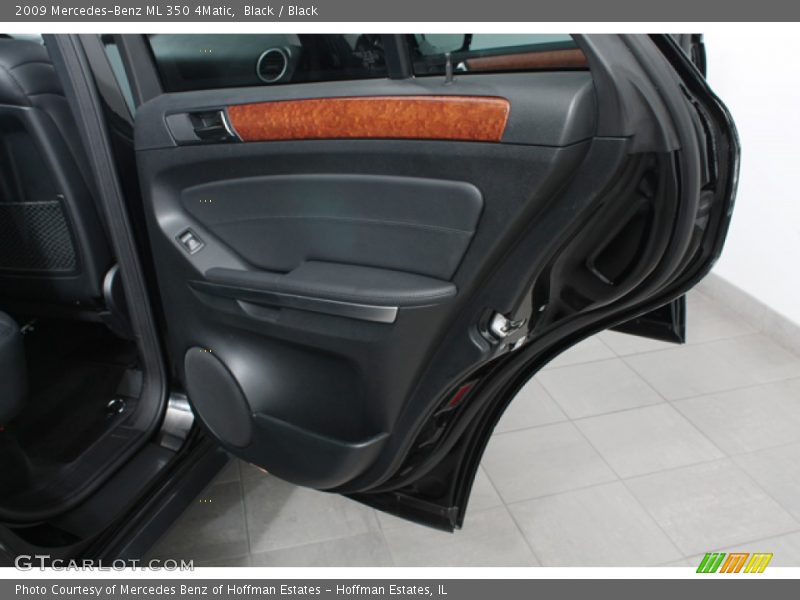 Black / Black 2009 Mercedes-Benz ML 350 4Matic