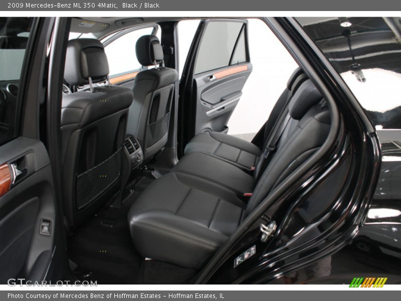 Black / Black 2009 Mercedes-Benz ML 350 4Matic
