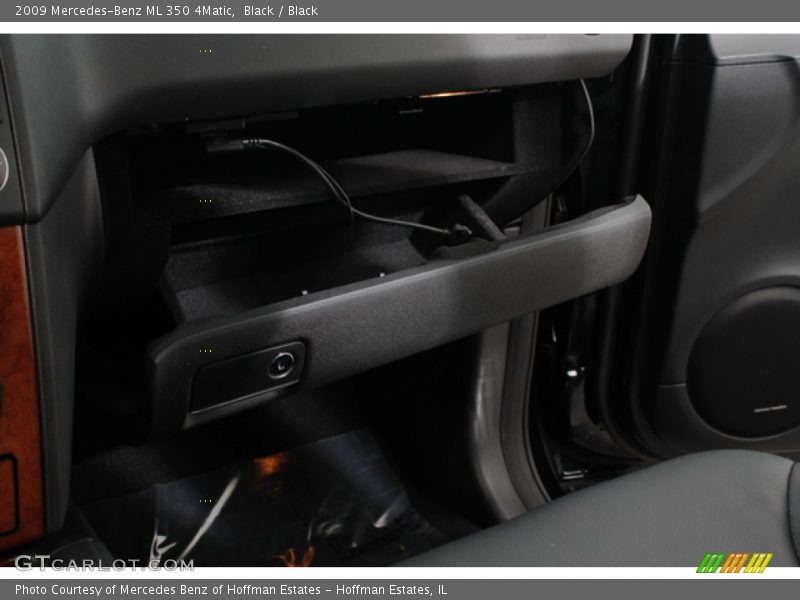 Black / Black 2009 Mercedes-Benz ML 350 4Matic