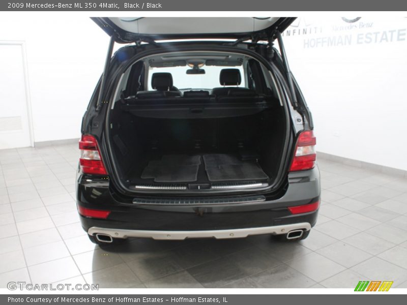 Black / Black 2009 Mercedes-Benz ML 350 4Matic