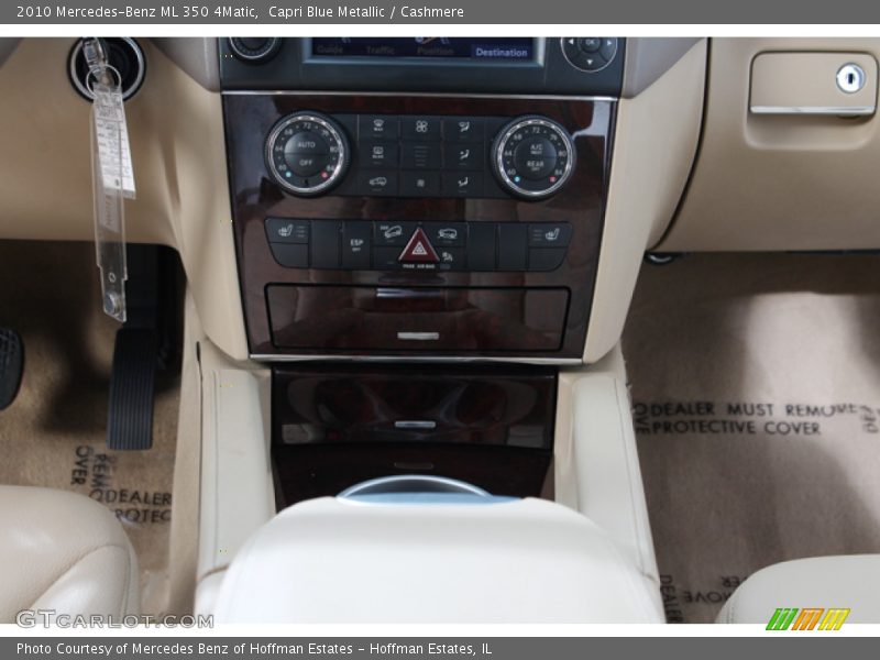 Capri Blue Metallic / Cashmere 2010 Mercedes-Benz ML 350 4Matic