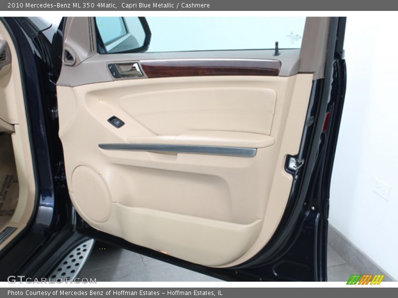 Capri Blue Metallic / Cashmere 2010 Mercedes-Benz ML 350 4Matic