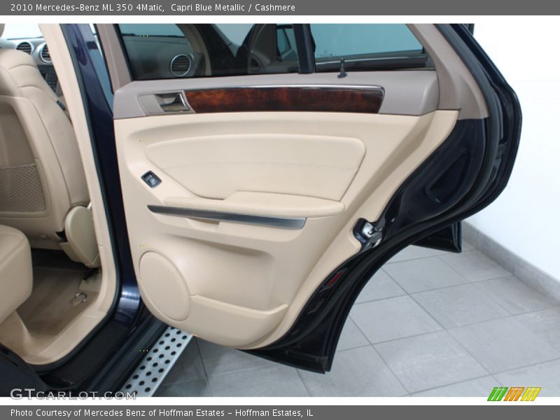 Capri Blue Metallic / Cashmere 2010 Mercedes-Benz ML 350 4Matic