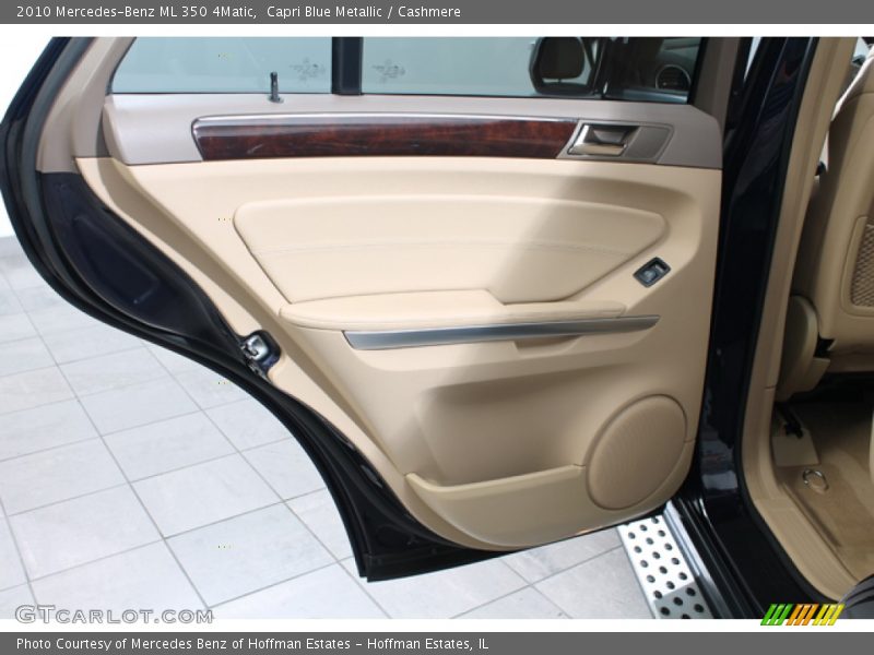Capri Blue Metallic / Cashmere 2010 Mercedes-Benz ML 350 4Matic