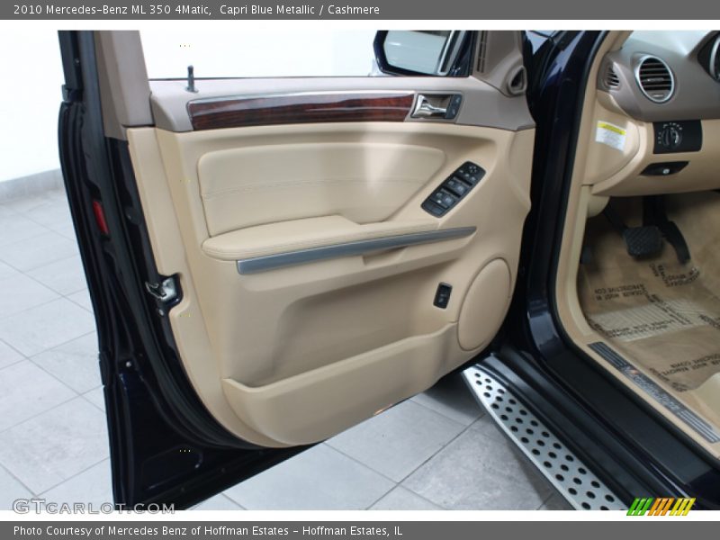 Capri Blue Metallic / Cashmere 2010 Mercedes-Benz ML 350 4Matic