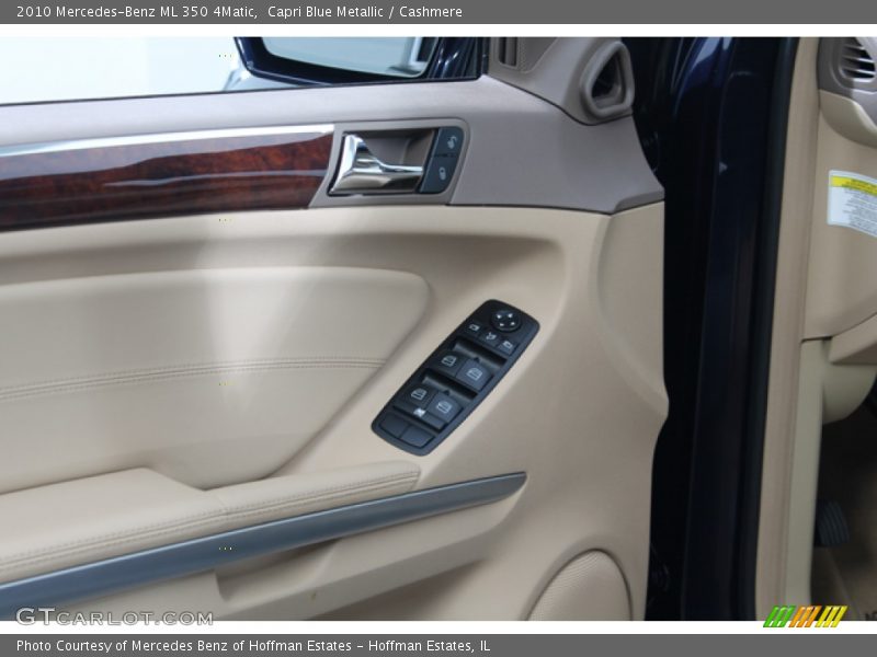 Capri Blue Metallic / Cashmere 2010 Mercedes-Benz ML 350 4Matic