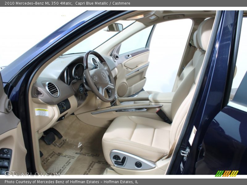 Capri Blue Metallic / Cashmere 2010 Mercedes-Benz ML 350 4Matic