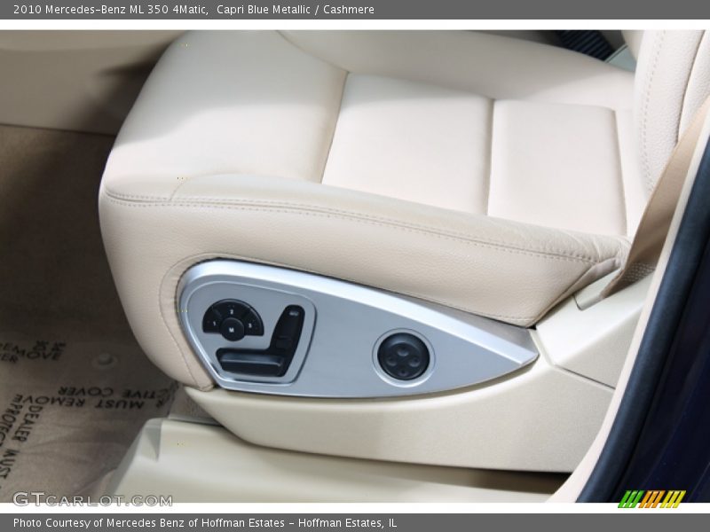 Capri Blue Metallic / Cashmere 2010 Mercedes-Benz ML 350 4Matic