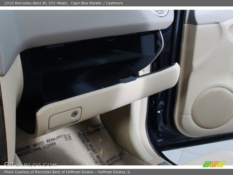 Capri Blue Metallic / Cashmere 2010 Mercedes-Benz ML 350 4Matic