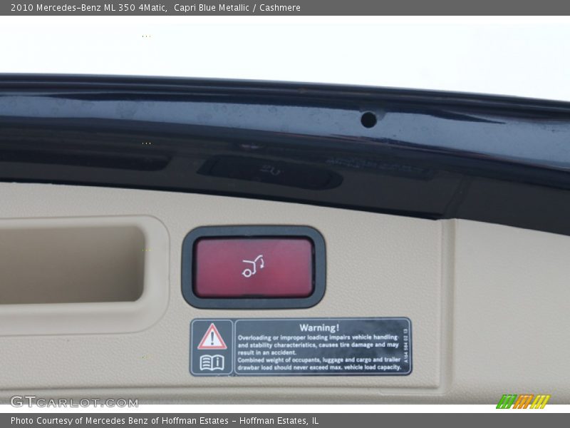 Capri Blue Metallic / Cashmere 2010 Mercedes-Benz ML 350 4Matic