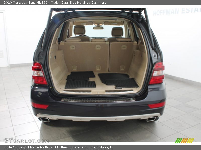 Capri Blue Metallic / Cashmere 2010 Mercedes-Benz ML 350 4Matic