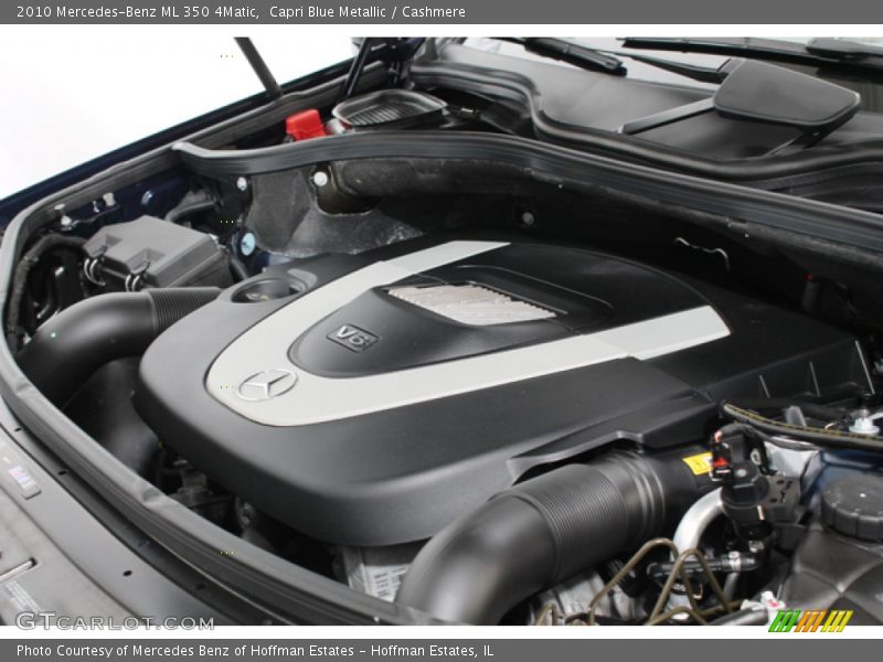 Capri Blue Metallic / Cashmere 2010 Mercedes-Benz ML 350 4Matic