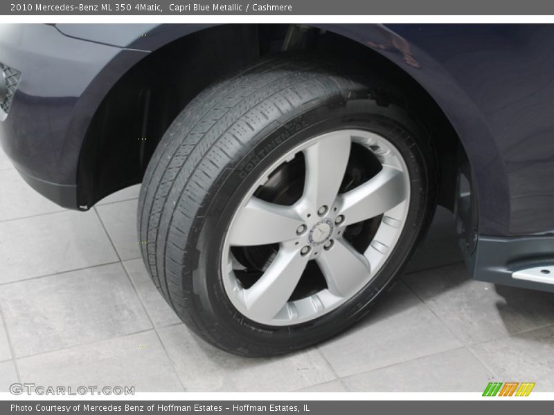 Capri Blue Metallic / Cashmere 2010 Mercedes-Benz ML 350 4Matic