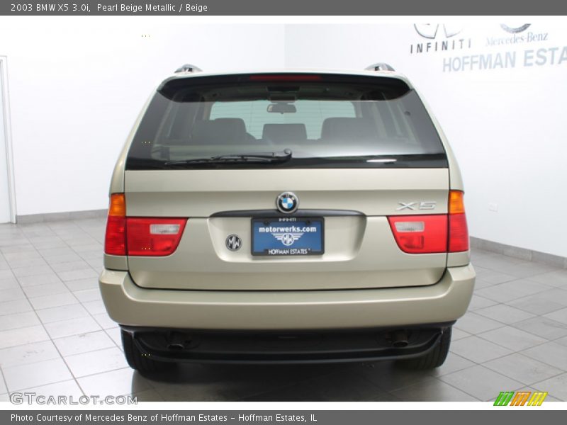 Pearl Beige Metallic / Beige 2003 BMW X5 3.0i