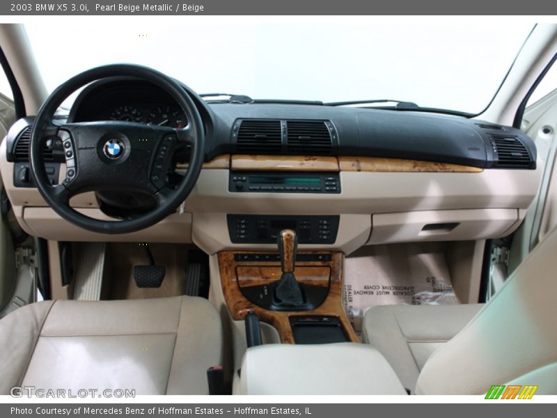 Pearl Beige Metallic / Beige 2003 BMW X5 3.0i