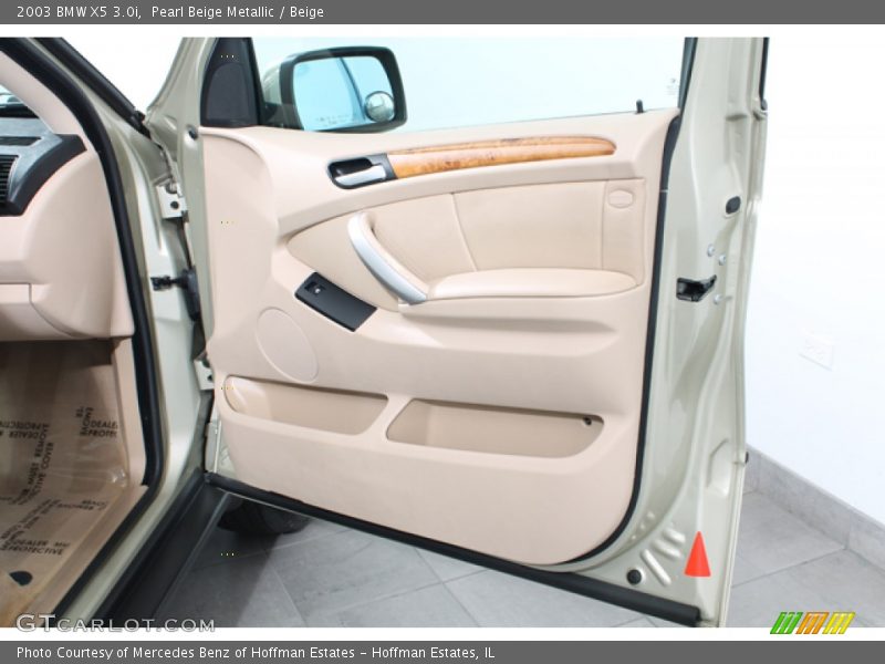 Pearl Beige Metallic / Beige 2003 BMW X5 3.0i