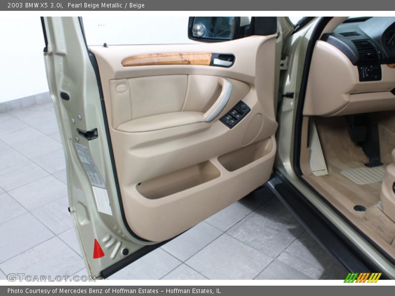 Pearl Beige Metallic / Beige 2003 BMW X5 3.0i