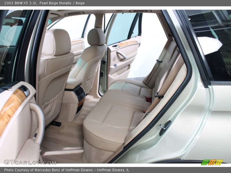 Pearl Beige Metallic / Beige 2003 BMW X5 3.0i