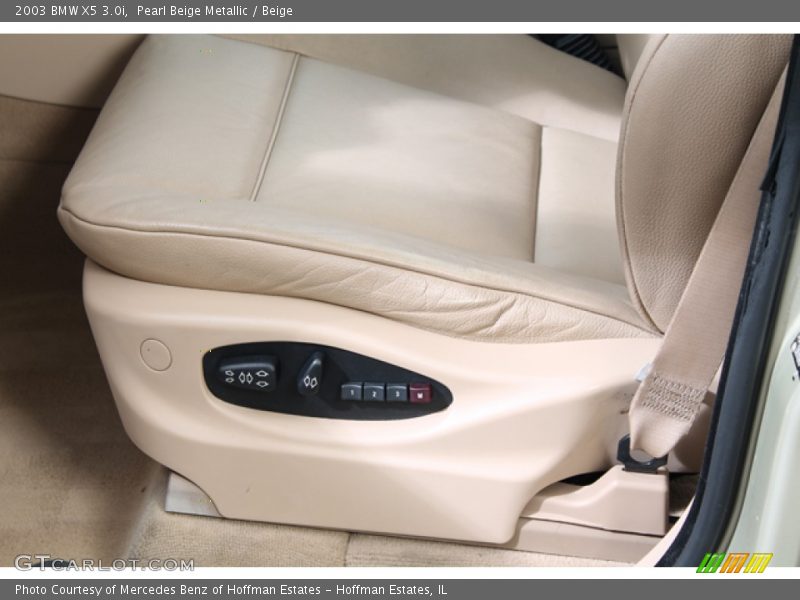 Pearl Beige Metallic / Beige 2003 BMW X5 3.0i
