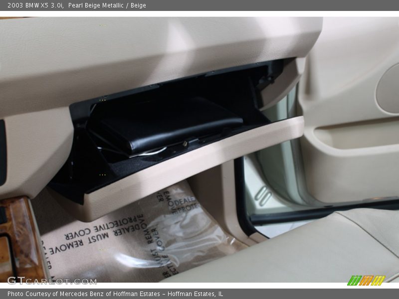 Pearl Beige Metallic / Beige 2003 BMW X5 3.0i
