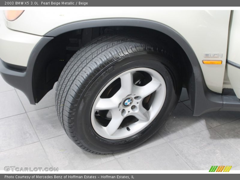 Pearl Beige Metallic / Beige 2003 BMW X5 3.0i