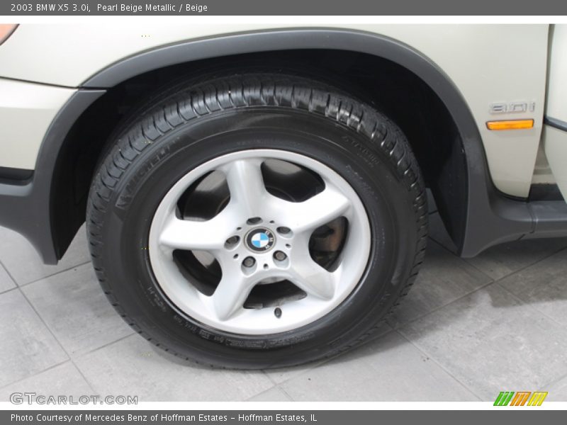 Pearl Beige Metallic / Beige 2003 BMW X5 3.0i