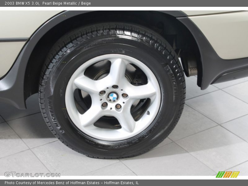 Pearl Beige Metallic / Beige 2003 BMW X5 3.0i