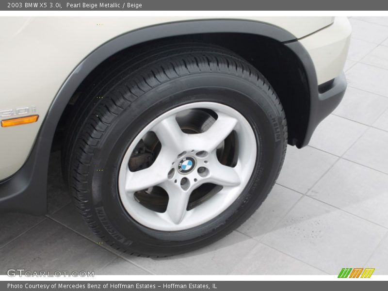 Pearl Beige Metallic / Beige 2003 BMW X5 3.0i