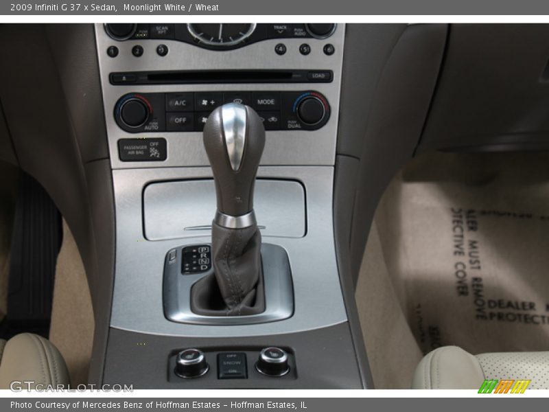 Moonlight White / Wheat 2009 Infiniti G 37 x Sedan