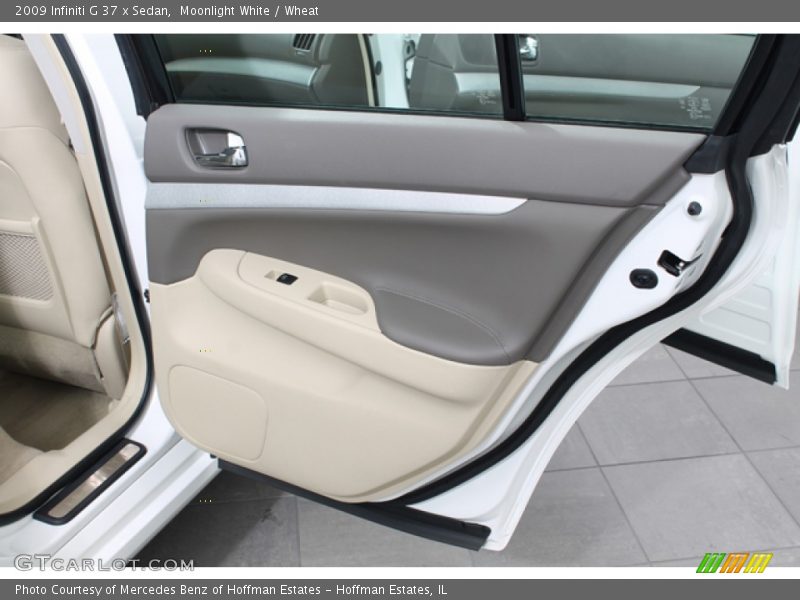 Moonlight White / Wheat 2009 Infiniti G 37 x Sedan