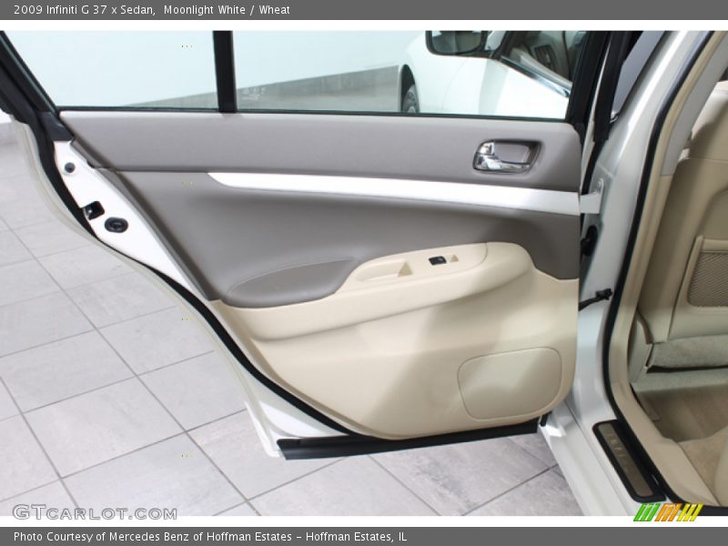 Moonlight White / Wheat 2009 Infiniti G 37 x Sedan