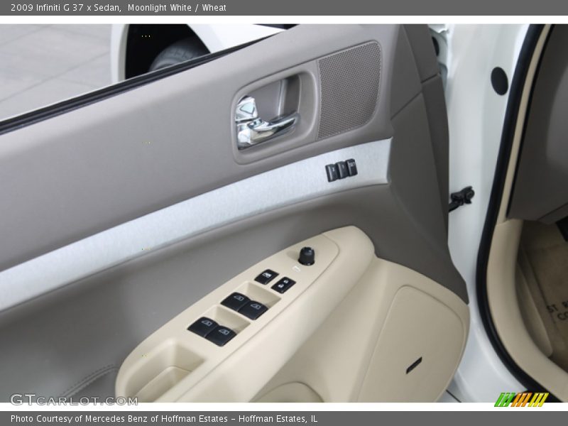 Moonlight White / Wheat 2009 Infiniti G 37 x Sedan