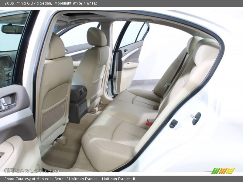 Moonlight White / Wheat 2009 Infiniti G 37 x Sedan