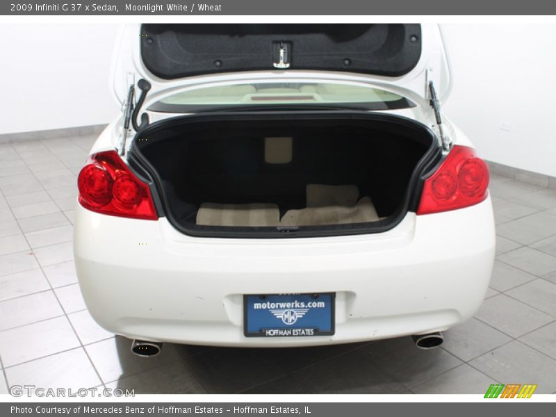 Moonlight White / Wheat 2009 Infiniti G 37 x Sedan