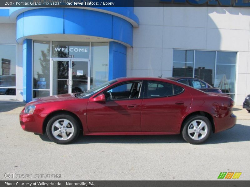 Red Jewel Tintcoat / Ebony 2007 Pontiac Grand Prix Sedan