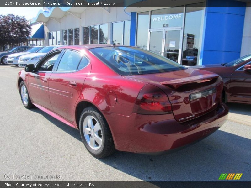 Red Jewel Tintcoat / Ebony 2007 Pontiac Grand Prix Sedan
