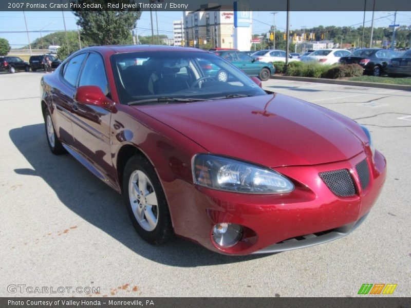 Red Jewel Tintcoat / Ebony 2007 Pontiac Grand Prix Sedan