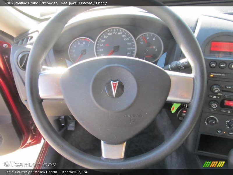 Red Jewel Tintcoat / Ebony 2007 Pontiac Grand Prix Sedan