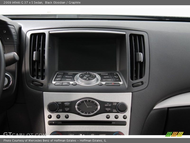 Black Obsidian / Graphite 2009 Infiniti G 37 x S Sedan