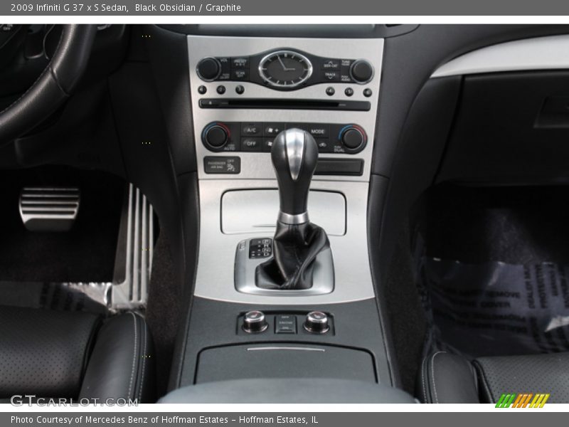 Black Obsidian / Graphite 2009 Infiniti G 37 x S Sedan