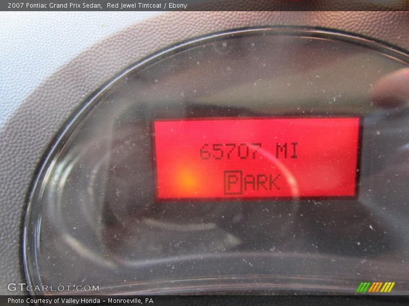 Red Jewel Tintcoat / Ebony 2007 Pontiac Grand Prix Sedan