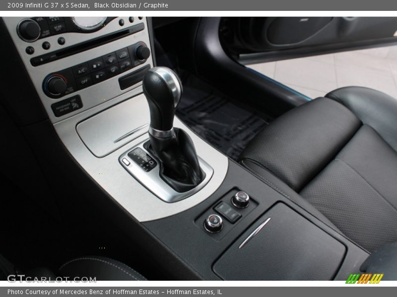 Black Obsidian / Graphite 2009 Infiniti G 37 x S Sedan