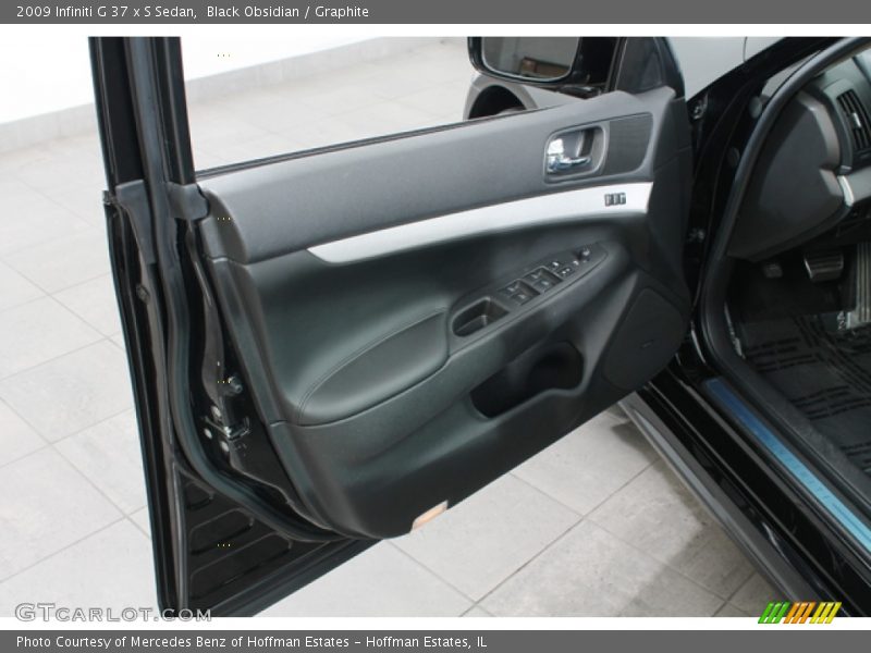 Black Obsidian / Graphite 2009 Infiniti G 37 x S Sedan