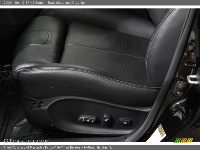 Black Obsidian / Graphite 2009 Infiniti G 37 x S Sedan
