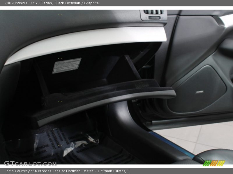 Black Obsidian / Graphite 2009 Infiniti G 37 x S Sedan