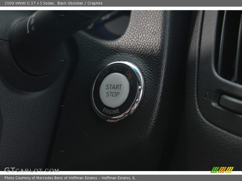 Black Obsidian / Graphite 2009 Infiniti G 37 x S Sedan