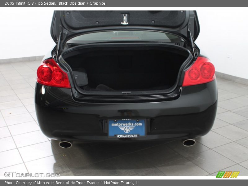 Black Obsidian / Graphite 2009 Infiniti G 37 x S Sedan