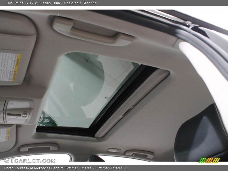 Black Obsidian / Graphite 2009 Infiniti G 37 x S Sedan