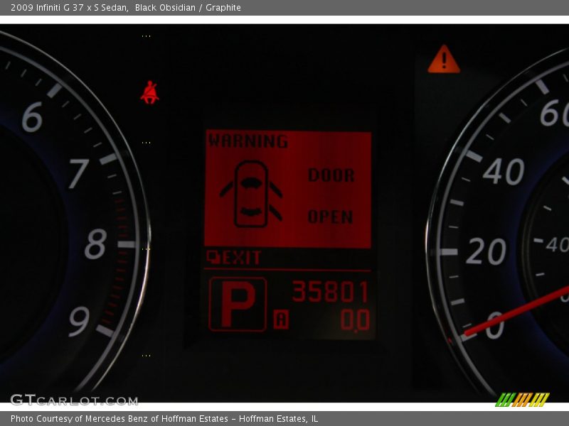 Black Obsidian / Graphite 2009 Infiniti G 37 x S Sedan