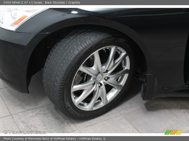 Black Obsidian / Graphite 2009 Infiniti G 37 x S Sedan